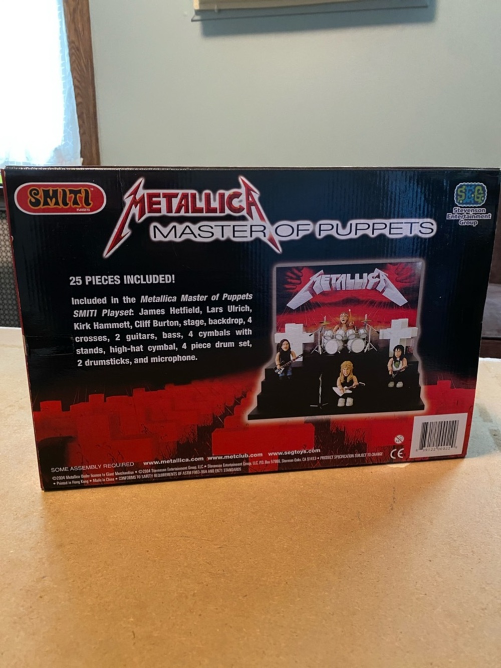Metallica-Master Of Puppets SMITI Playset 2004 - Picture 4 of 4